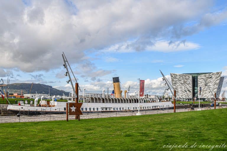 Barco SS Nomadic en Belfast