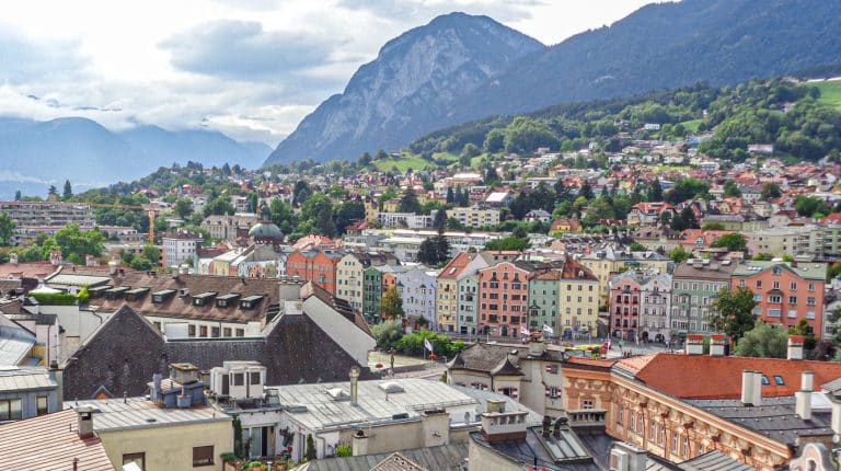 Vistas desde la Torre de la Ciudad Innsbruck