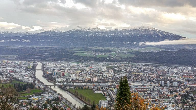 Vistas desde Hungerburg, Innsbruck