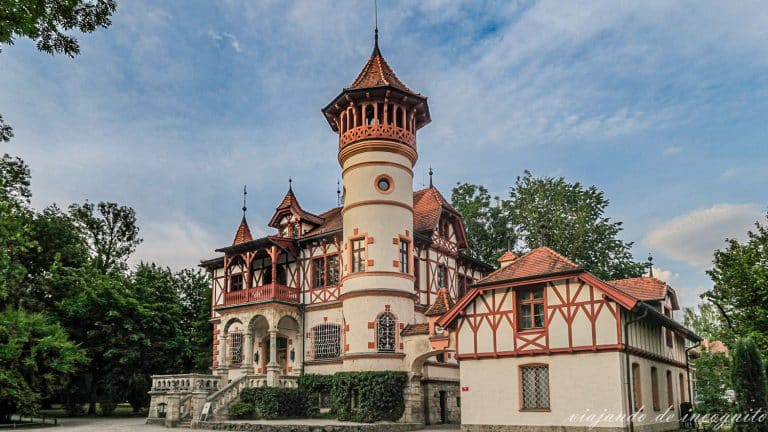 Palacete en el parque de Herrsching cerca de Múnich