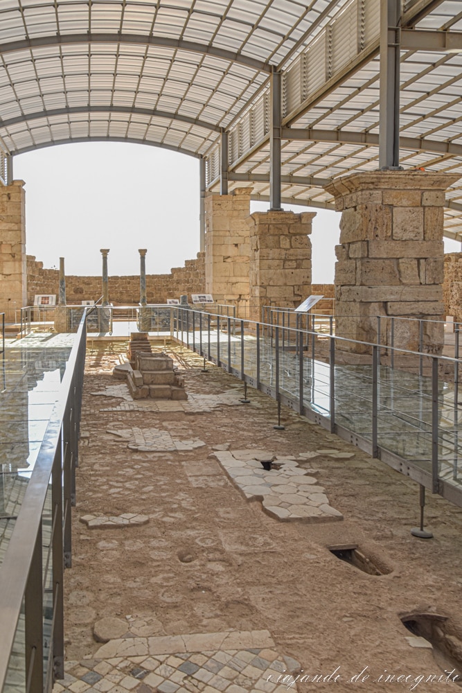 Interior de la basílica de Laodicea