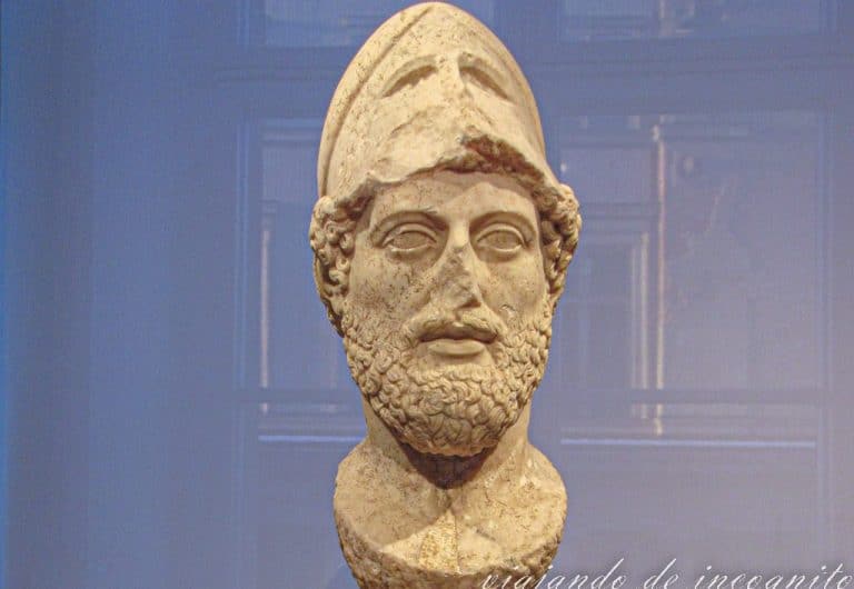 Busto de Pericles en el museo Antiguo de Berlín