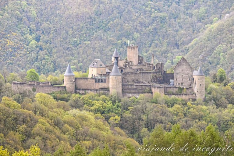 Vistas del castillo de Bourscheid