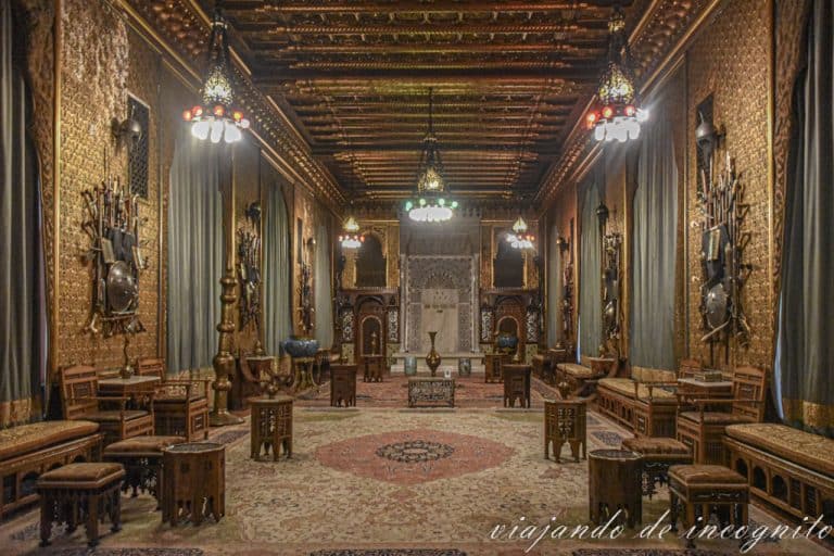 Sala morisca en el palacio de Peles, Rumanía.