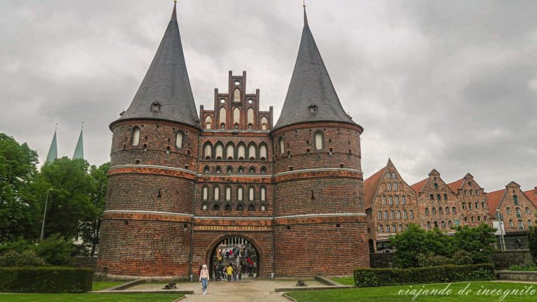 Holstentor, una de las visitas que hacer en Lübeck