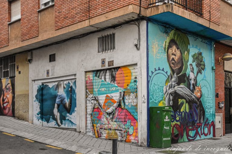 Murales en el barrio del Oeste