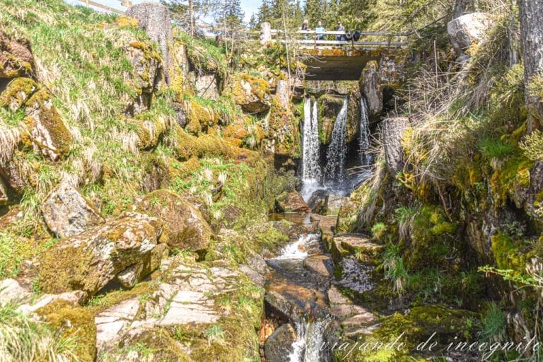 Cascada Menzenschwander un día spleado
