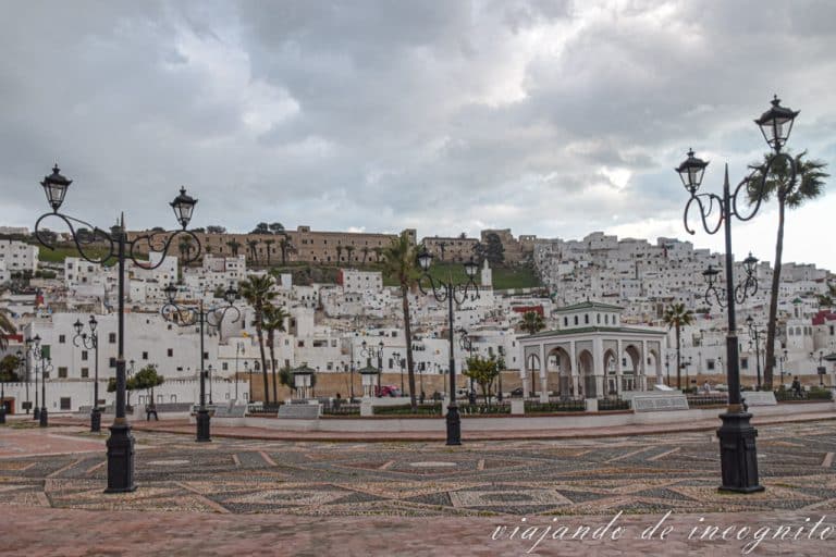 Vistas de Tetuan desde el parque Feddan
