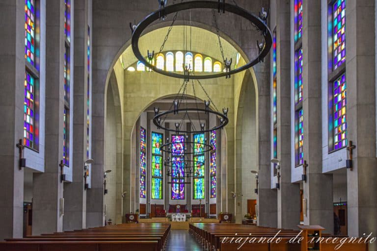 Interior de la catedral de Tánger