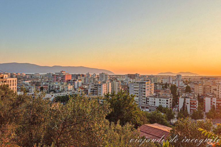 Atardecer desde el mirador de Kuzum Baba