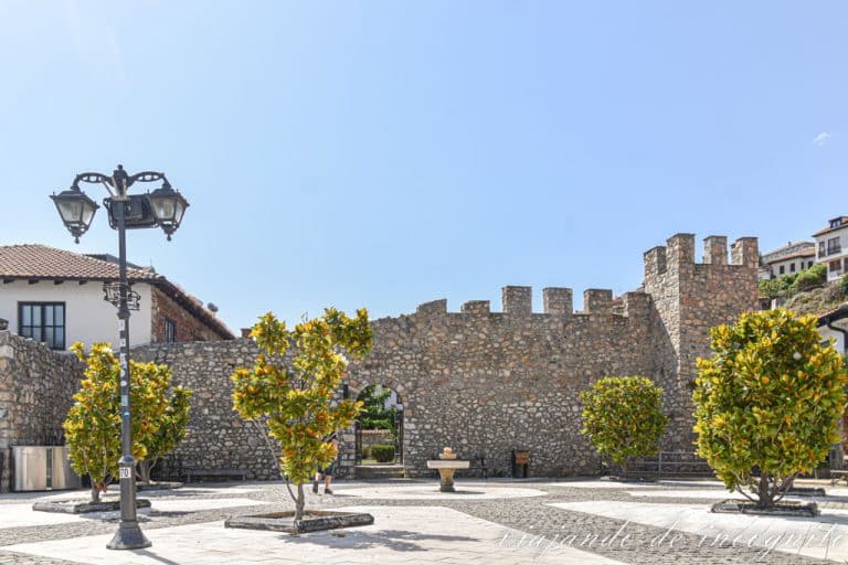 Puerta Inferior de la fortaleza de Ohrid