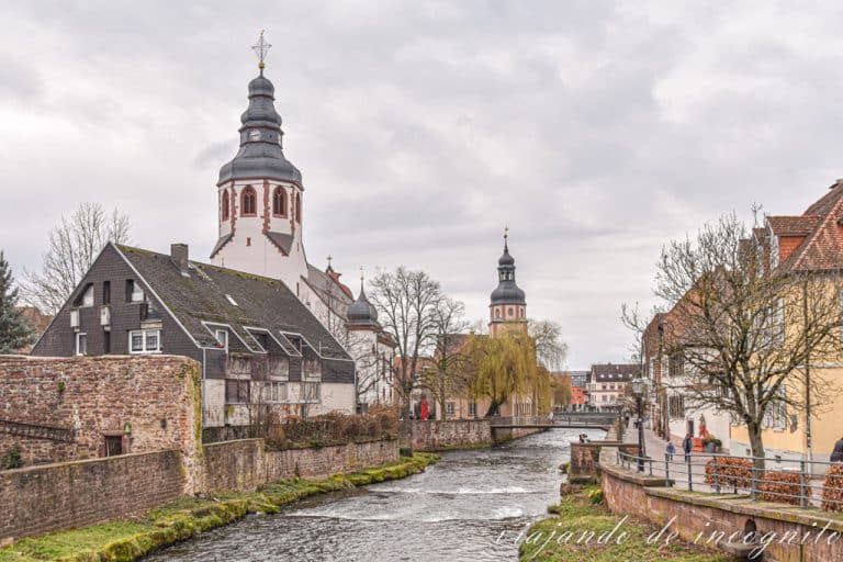El río Alb a su paso por Ettlingen