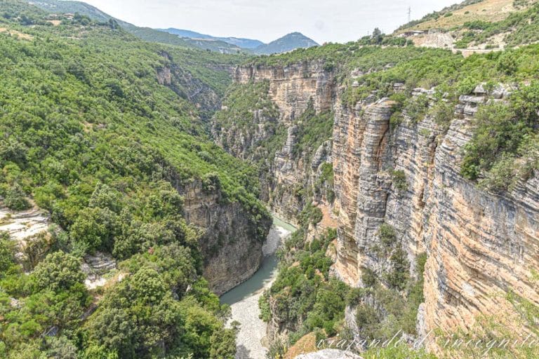 Vistas del cañon de Osum