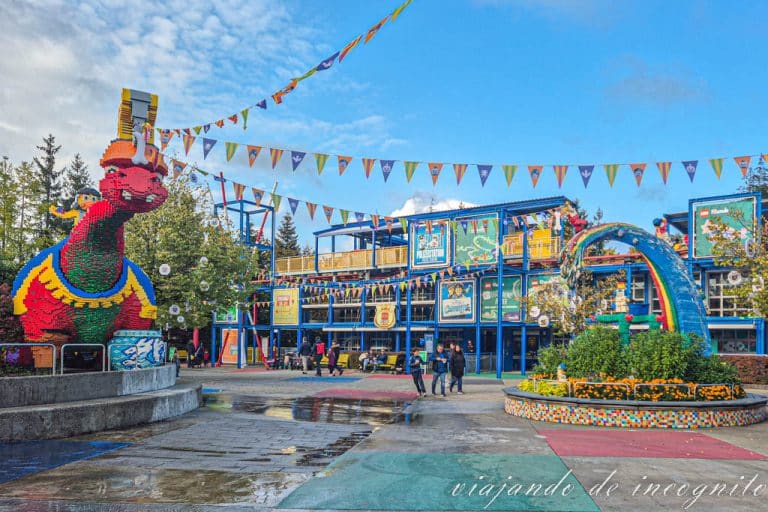 Área de Imagination de Legoland Vacía