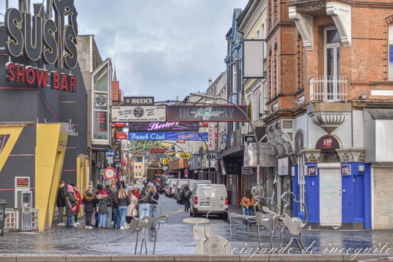Beatles platz en St. Pauli durante el día