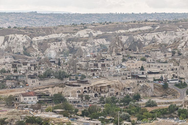 Vista de Göreme desde el Panoramic View Point Göreme