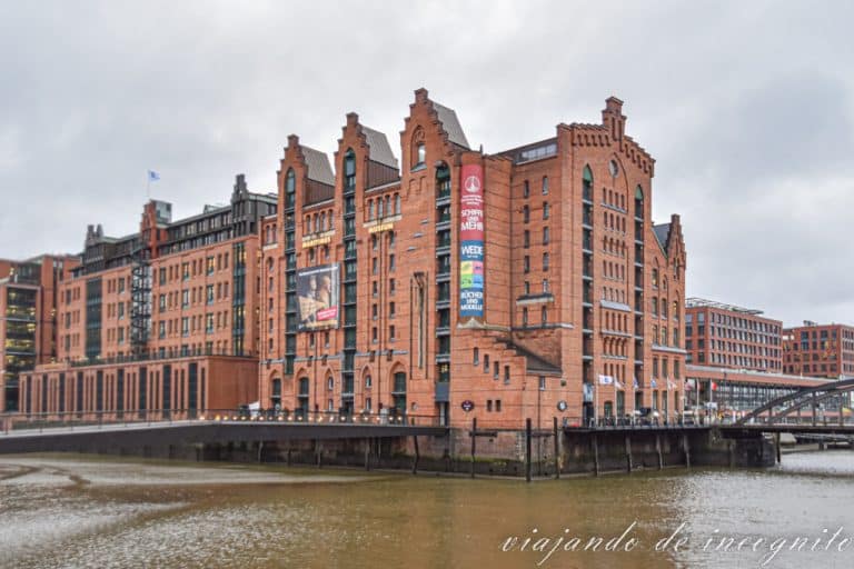 Exterior del Museo Marítimo Internacional de Hamburgo.