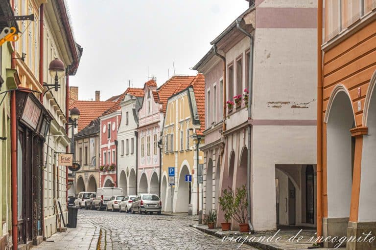 Calle Ceská sin gente