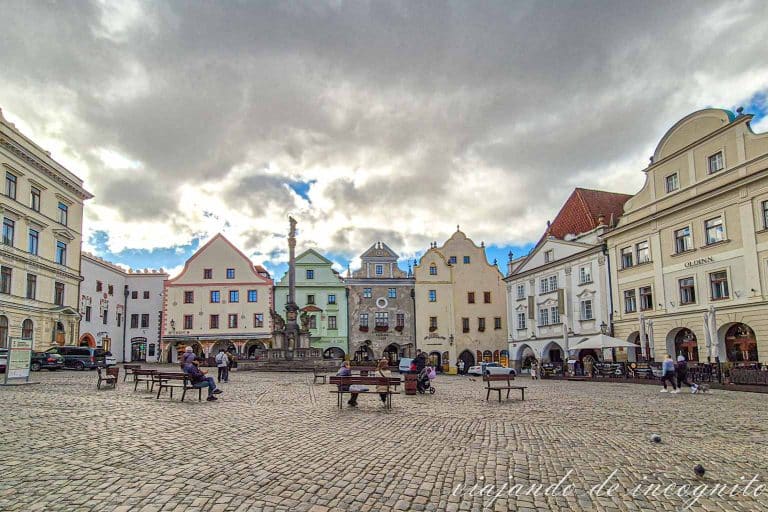 Plaza principal de Cesky Krumlov