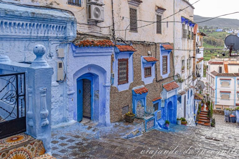Plaza de Chefchaouen en la zona de Souika.