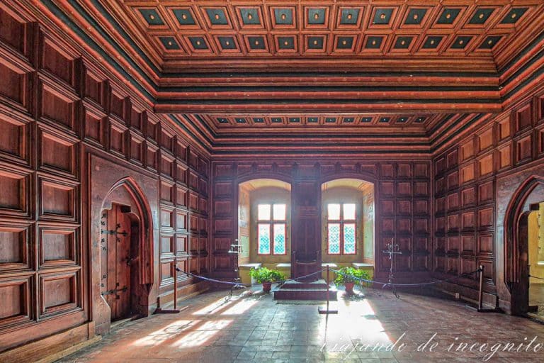 Sala de audiencias del castillo de Karlstejn