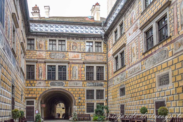 Cuarto patio del castillo de Cesky Krumlov