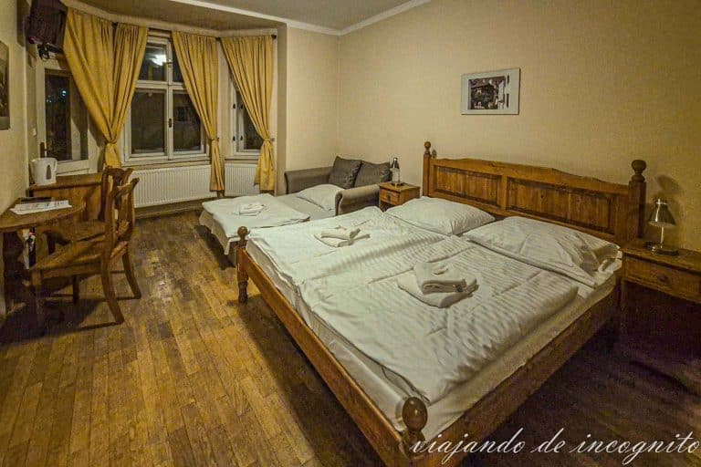 Habitación del hotel Zamecka en Cesky Krumlov