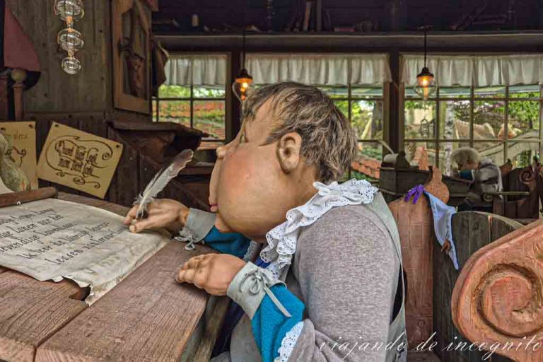 Leerhuys en el parque Efteling