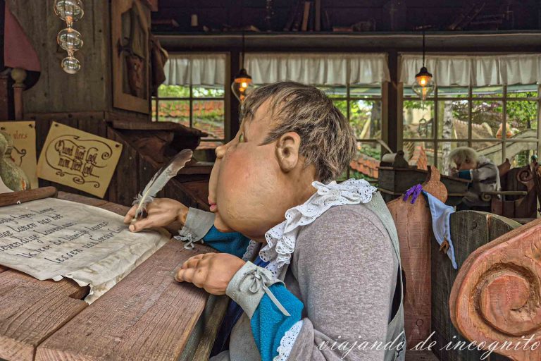 Leerhuys en el parque Efteling