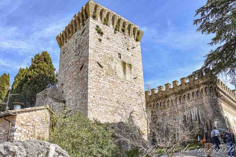 Torre de San Severino en Spello.