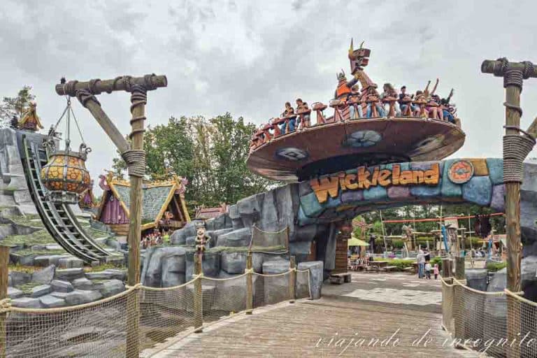 The Big Wave en Wickieland de Plopsaland, Alemania